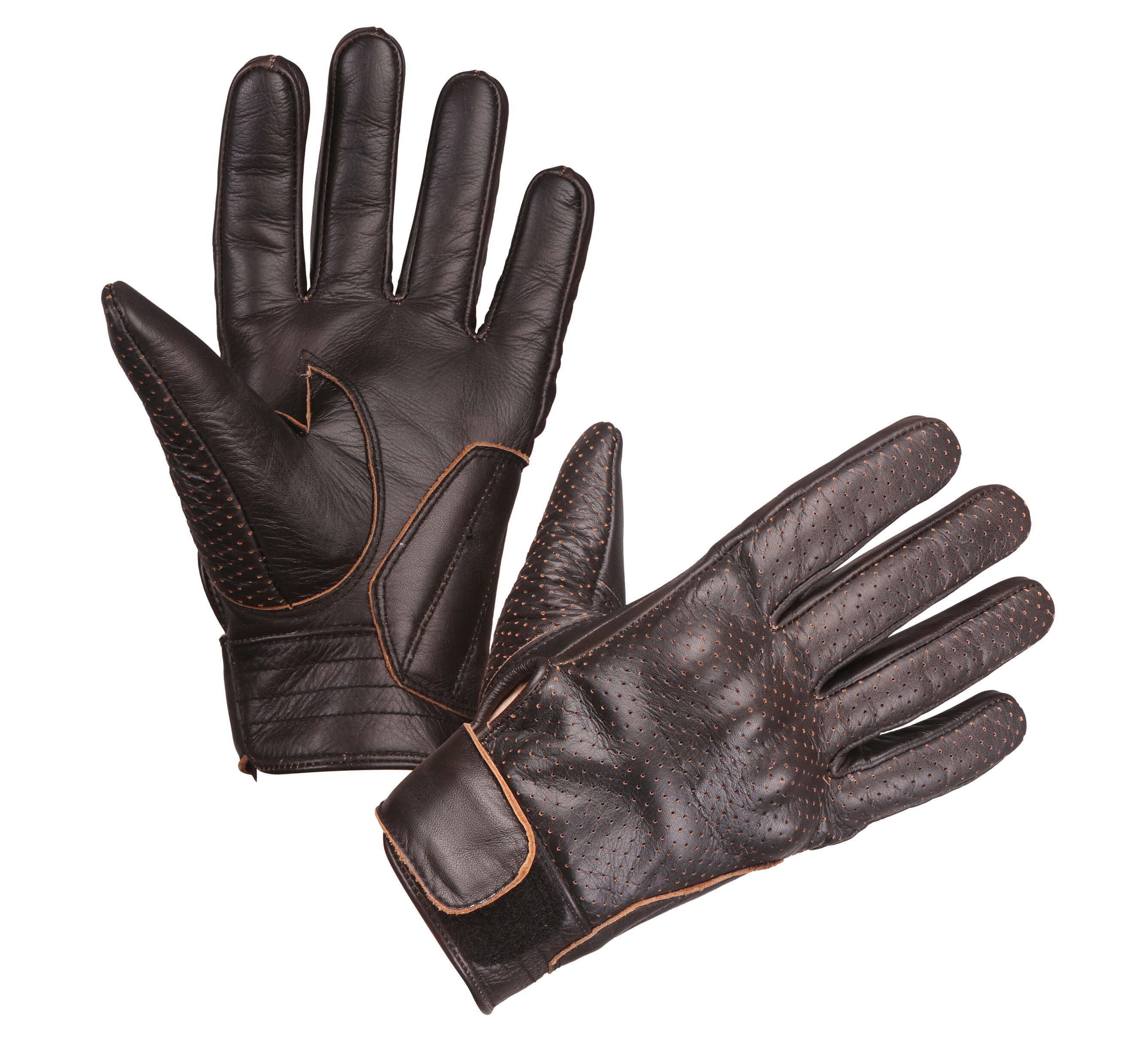 Перчатки Modeka Hot Classic-dark-brown
