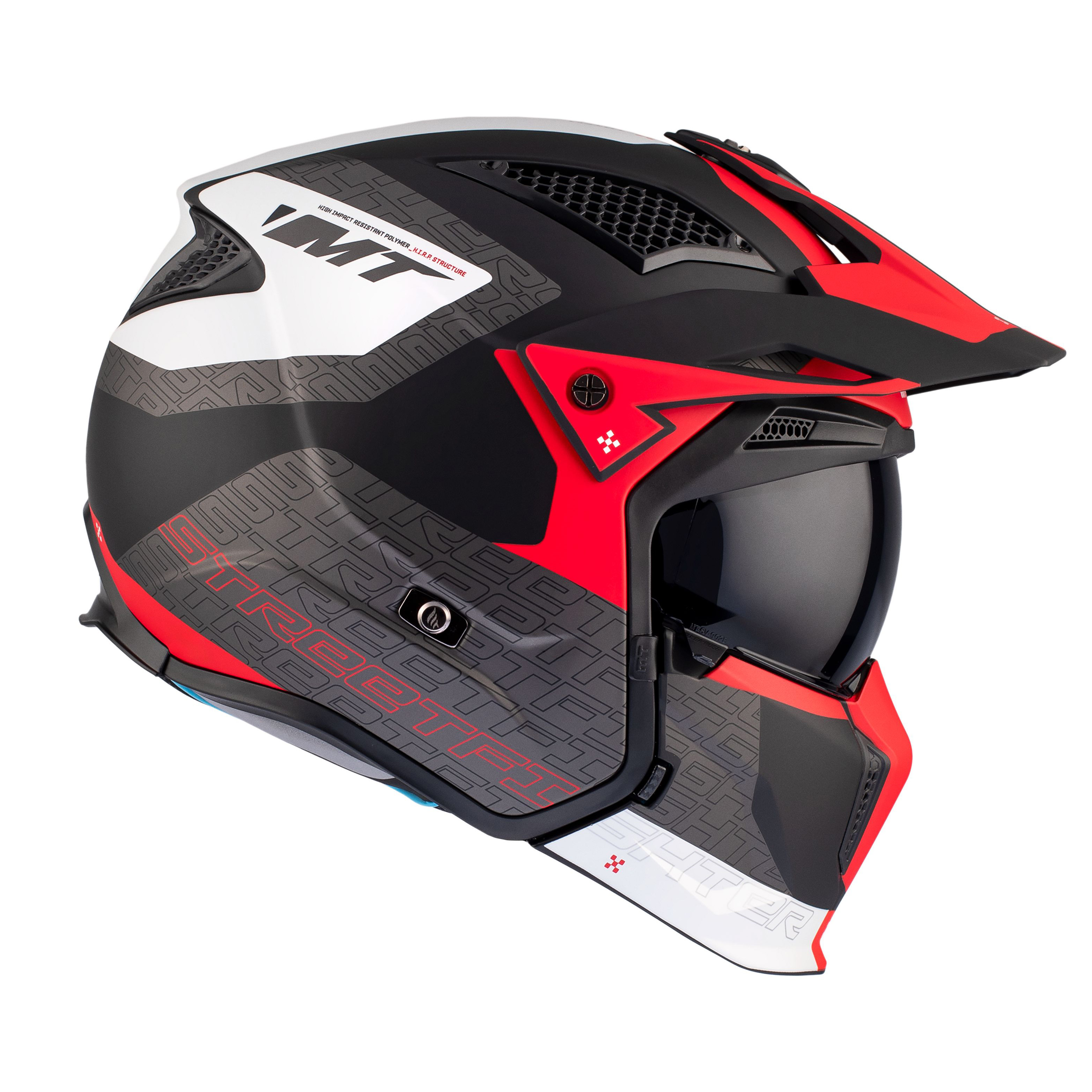 MT STREETFIGHTER SV TOTEM B15 Matt Pearl Red M мотоэкипировка мотозащита_4