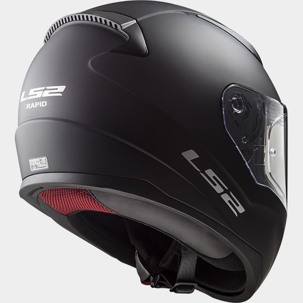 Детский мотошлем LS2 FF353 RAPID Single Mono-Matt Black_2