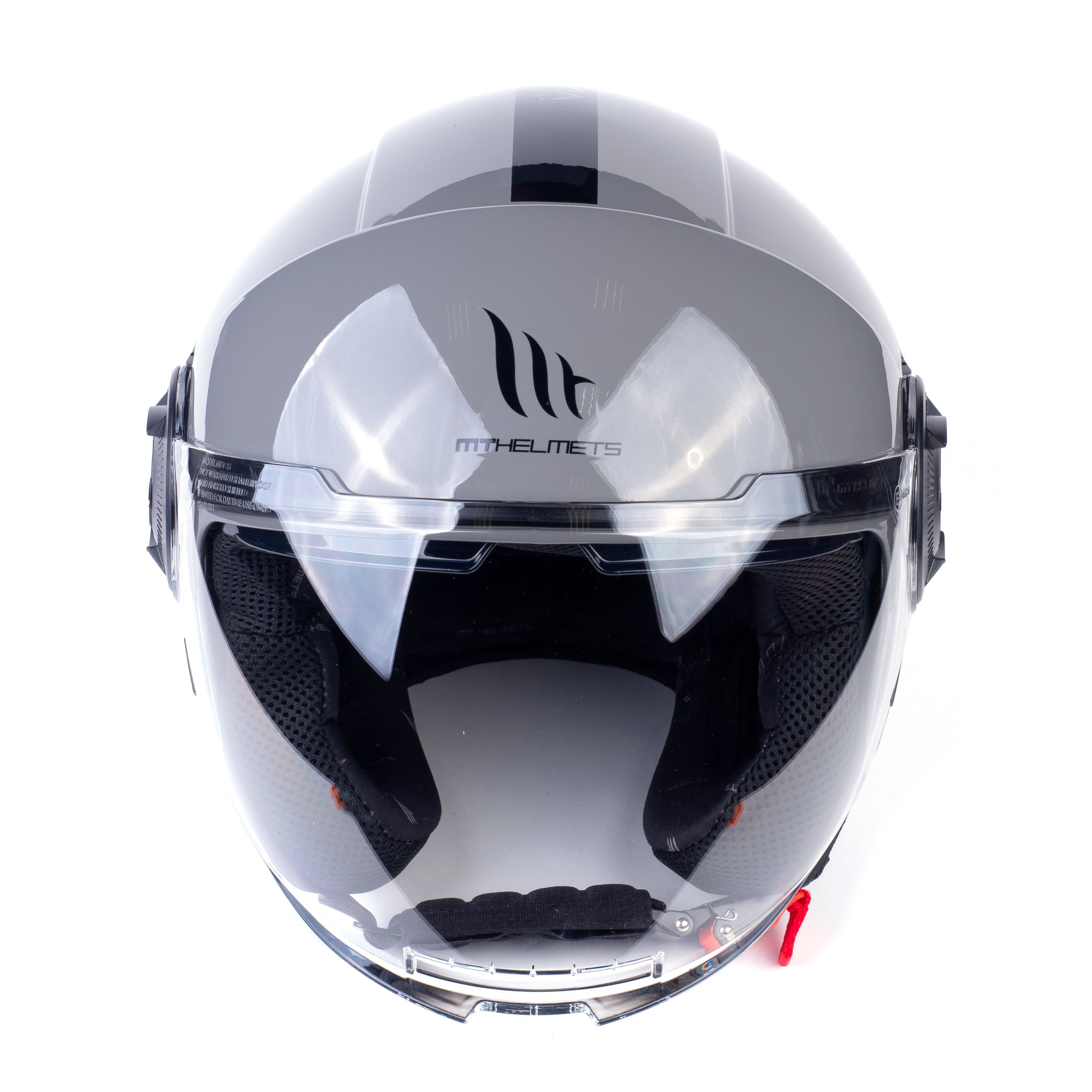 MT VIALE SV solid A2 M мотошлем открытый _3