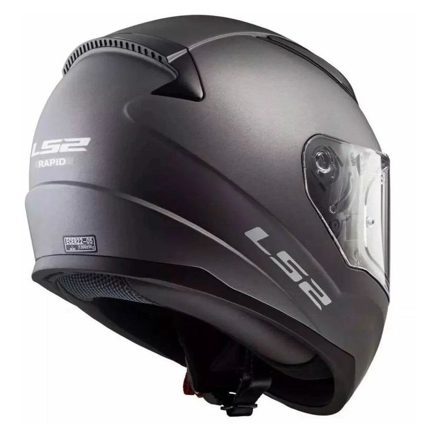 LS2 FF353 RAPID SINGLE MONO matt titanium-2