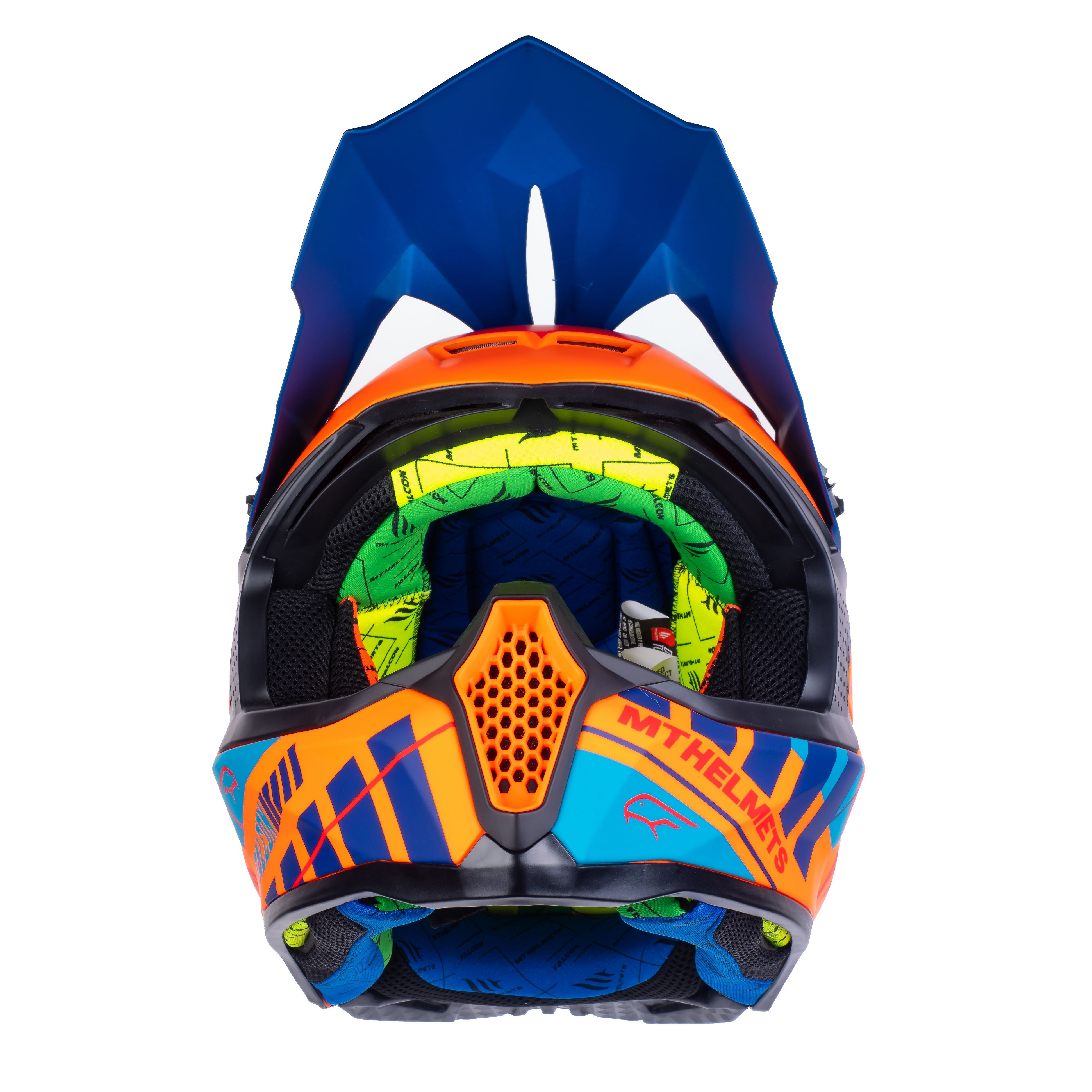 Кросовый Шлем MT FALCON Energy B14-Matt Fluo Orange_5