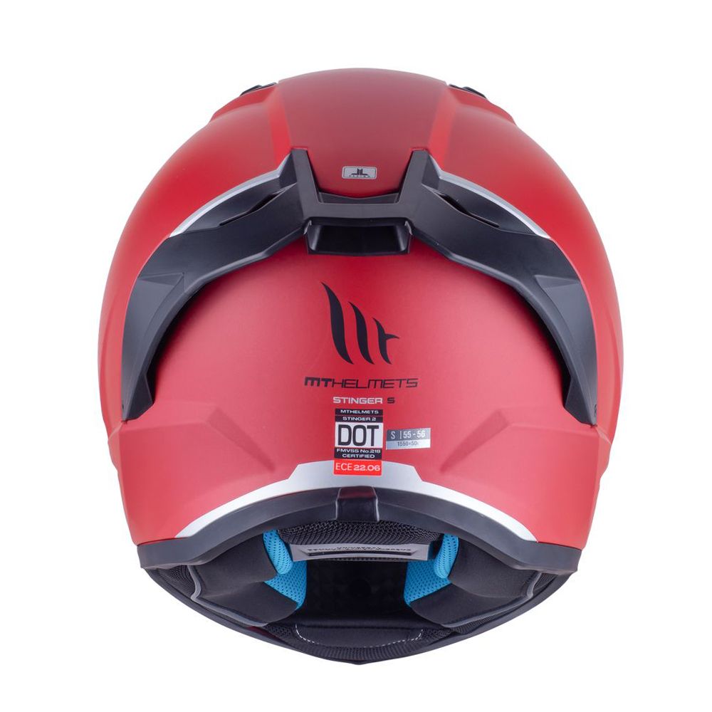 Шлем MT STINGER 2 Solid-Matt Red_4