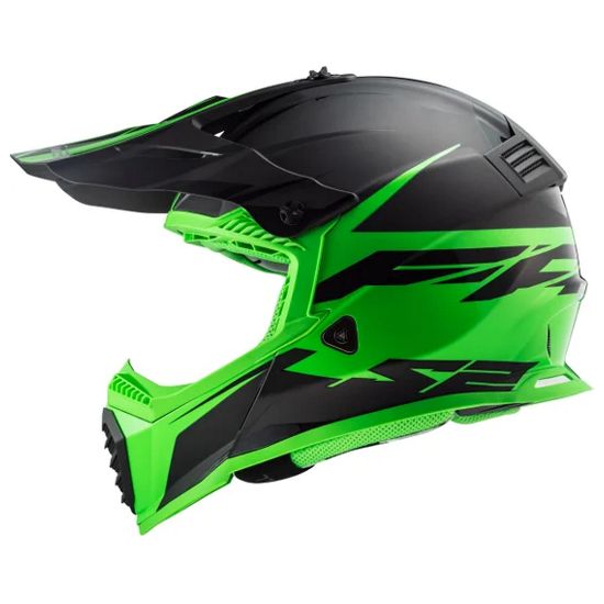 LS2 MX437 FAST EVO ROAR black-green-3