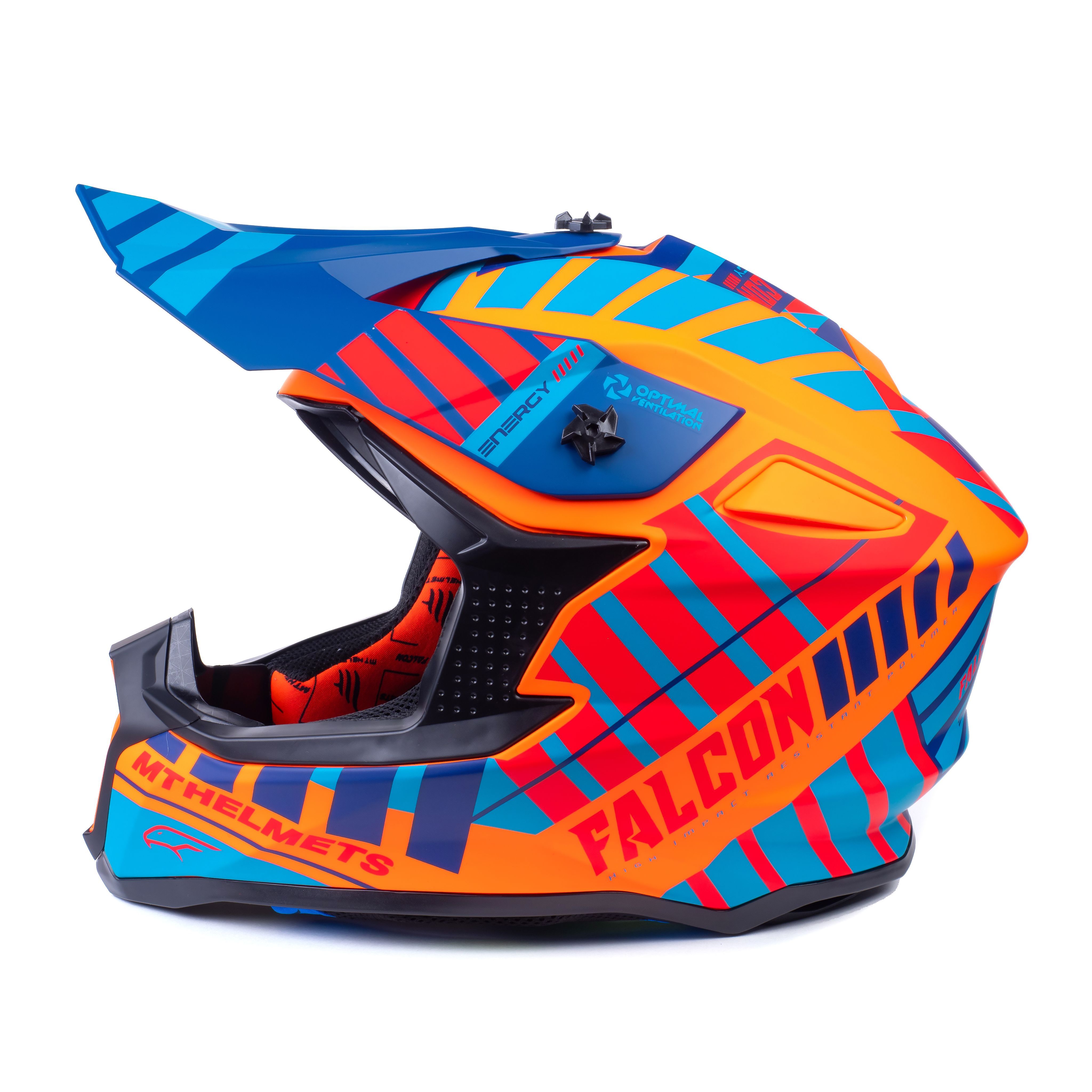 Кросовый Шлем MT FALCON Energy B14-Matt Fluo Orange_3