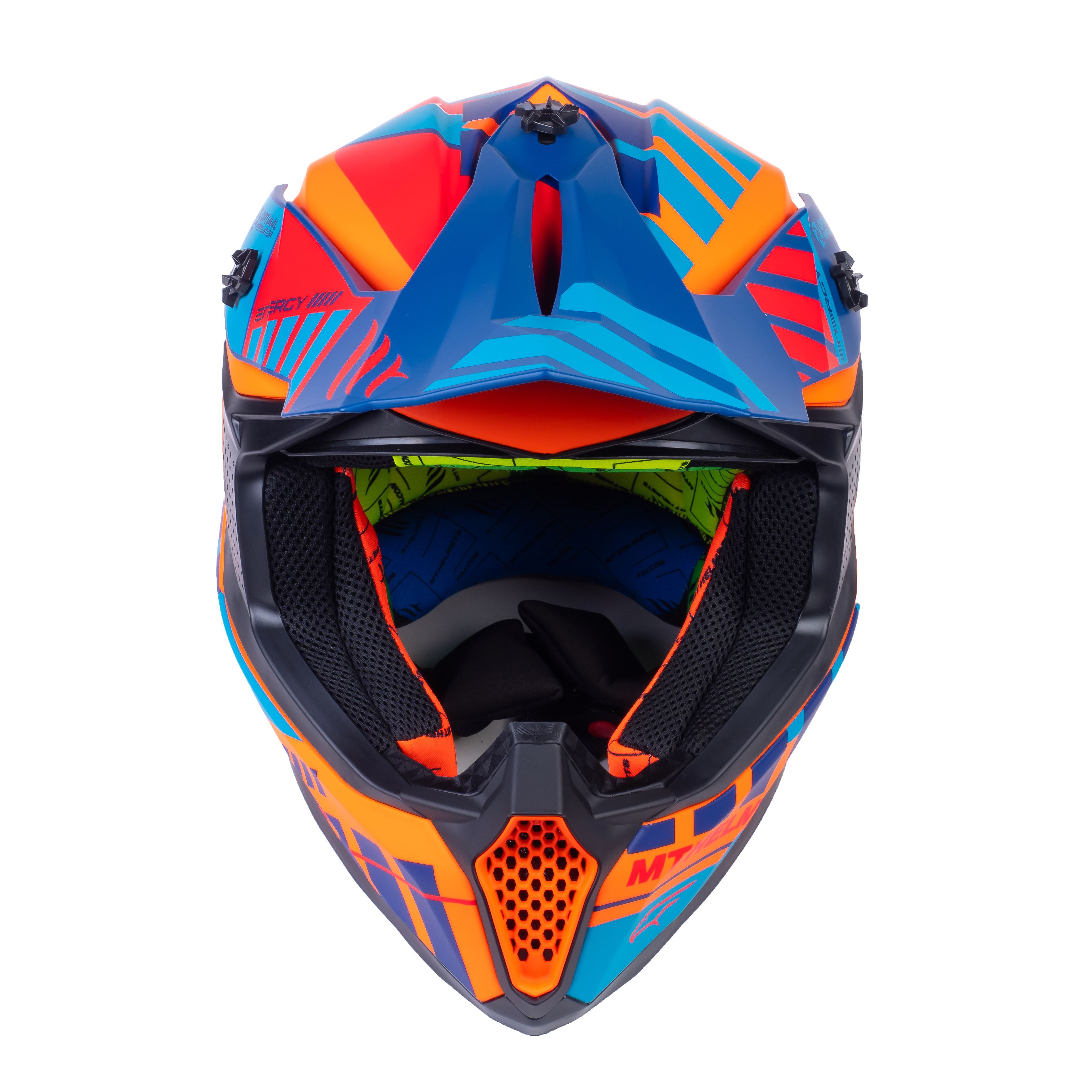 Кросовый Шлем MT FALCON Energy B14-Matt Fluo Orange_2