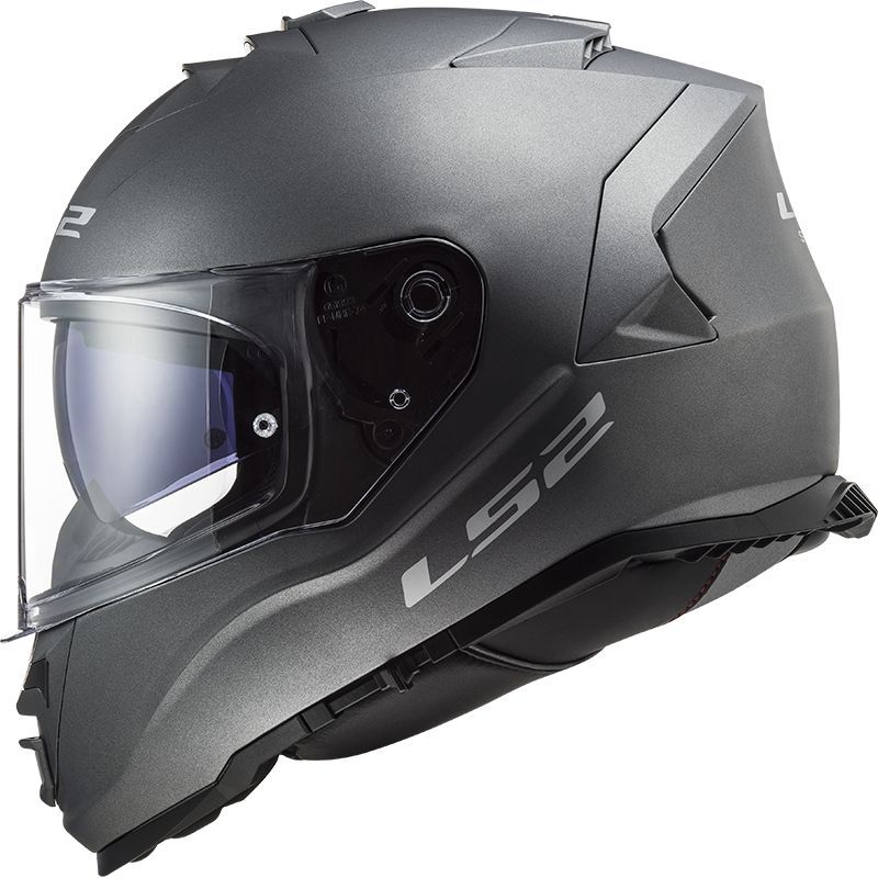 LS2 FF800 STORM Solid Matt Titanium XS_2