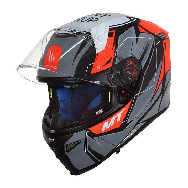 MT REVENGE 2 XAVI VIERGE Matt Pearl Fluor Red S _2