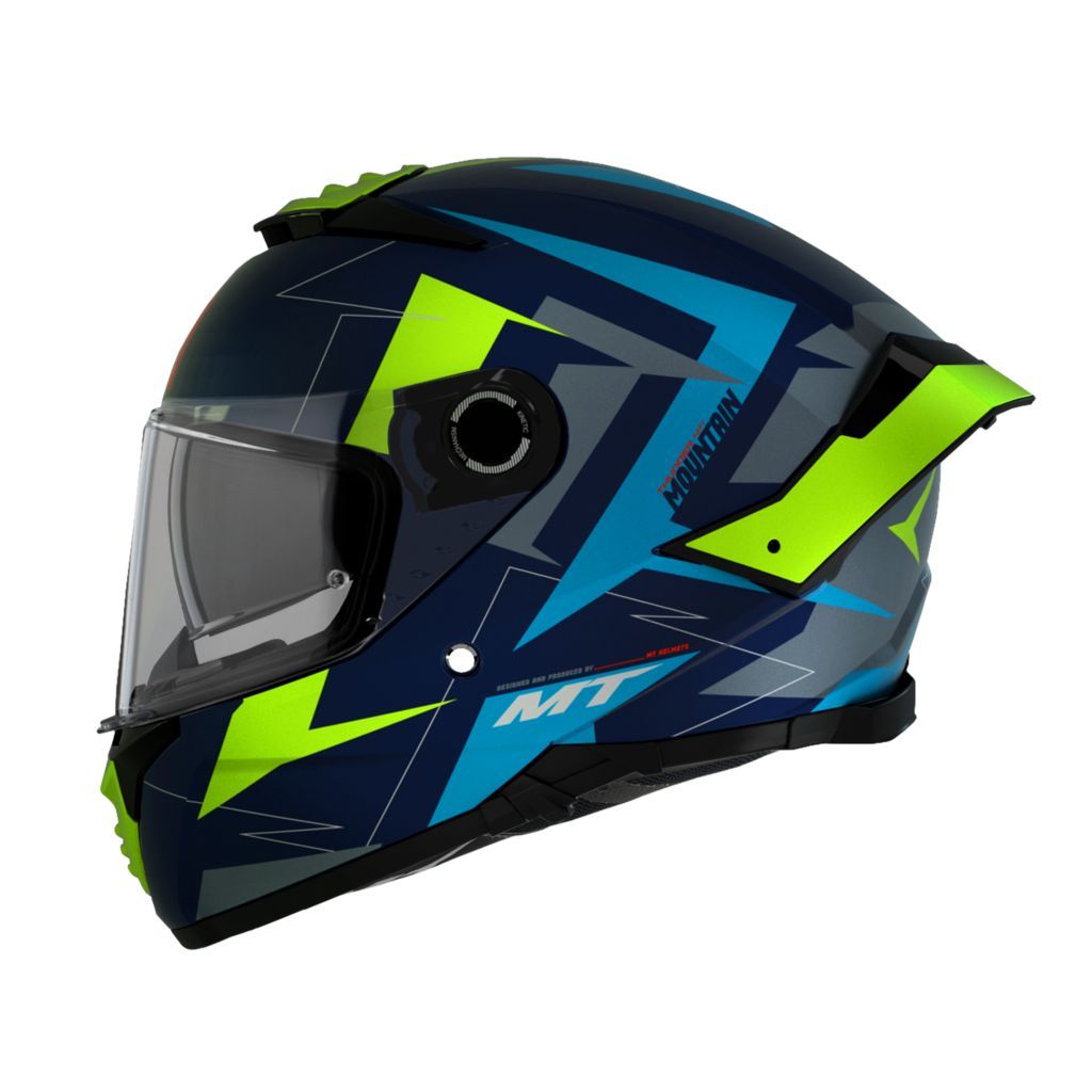 Шлем для мотоциклистов MT THUNDER 4 SV MOUNTAIN Matt Blue XL мотоэкипировка мотозащита_3