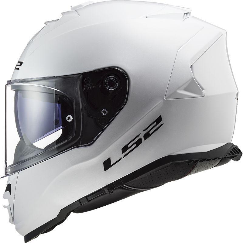 LS2 FF800 STORM Solid White L_2