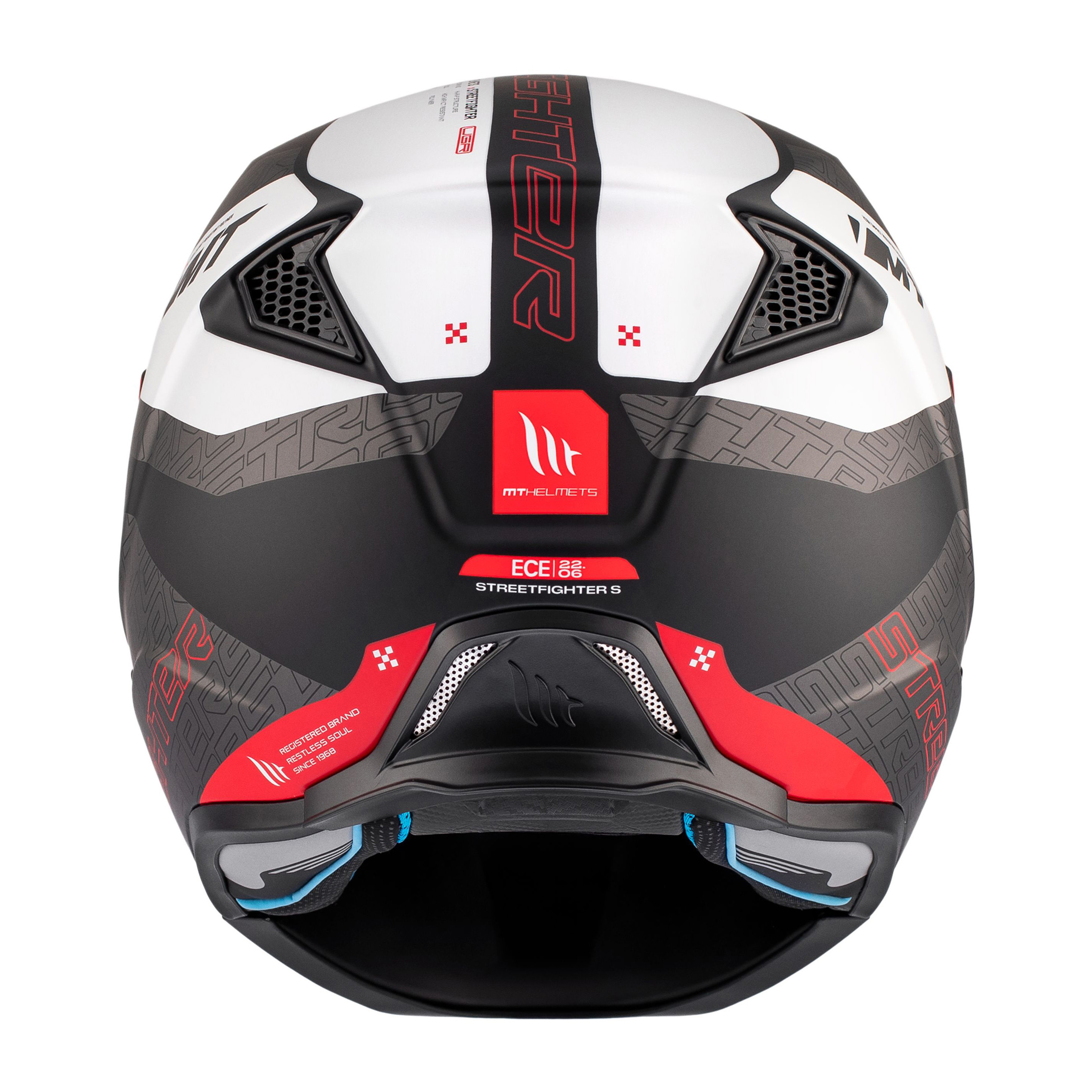 MT STREETFIGHTER SV TOTEM B15 Matt Pearl Red M мотоэкипировка мотозащита_10