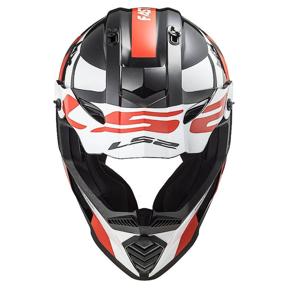 Шлем LS2 MX437 FAST EVO STRIKE-Black White Red_3