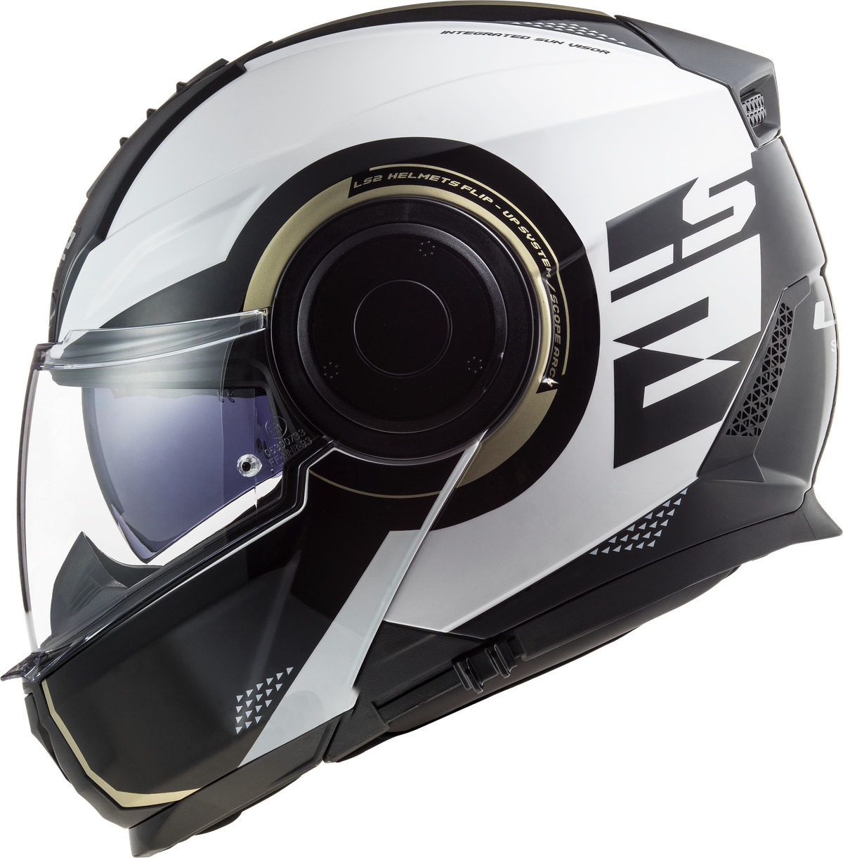 Шлем LS2 FF902 SCOPE Arch-Gloss White Titanum_4