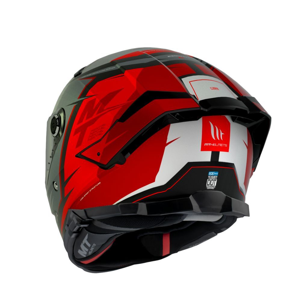 MT THUNDER 4 SV PENTAL Matt Pearl Fluor Red XL _2