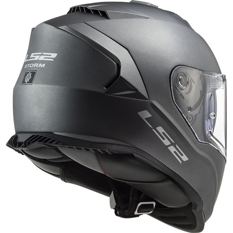LS2 FF800 STORM Solid Matt Titanium XS_3