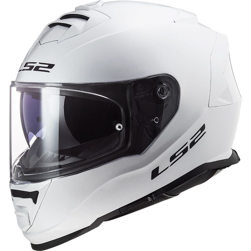 LS2 FF800 STORM Solid White L_1