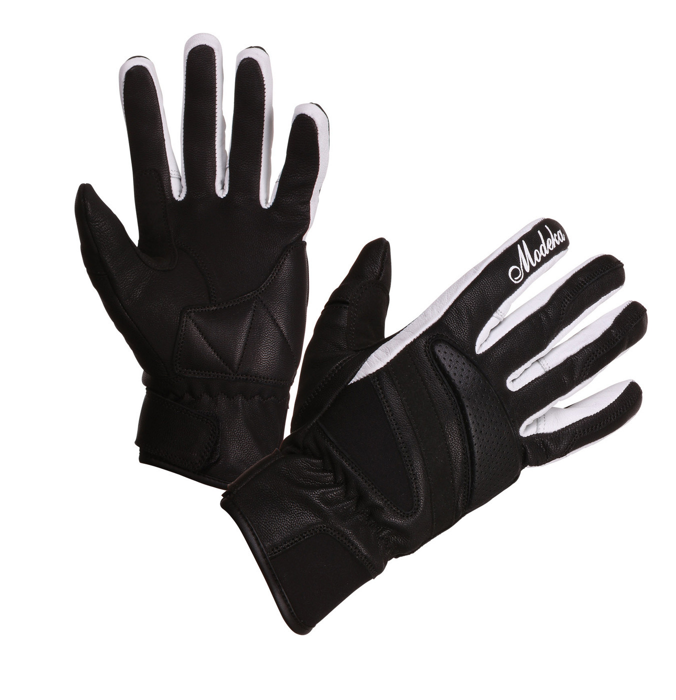 Печатки Modeka Camira Lady-Black White_1