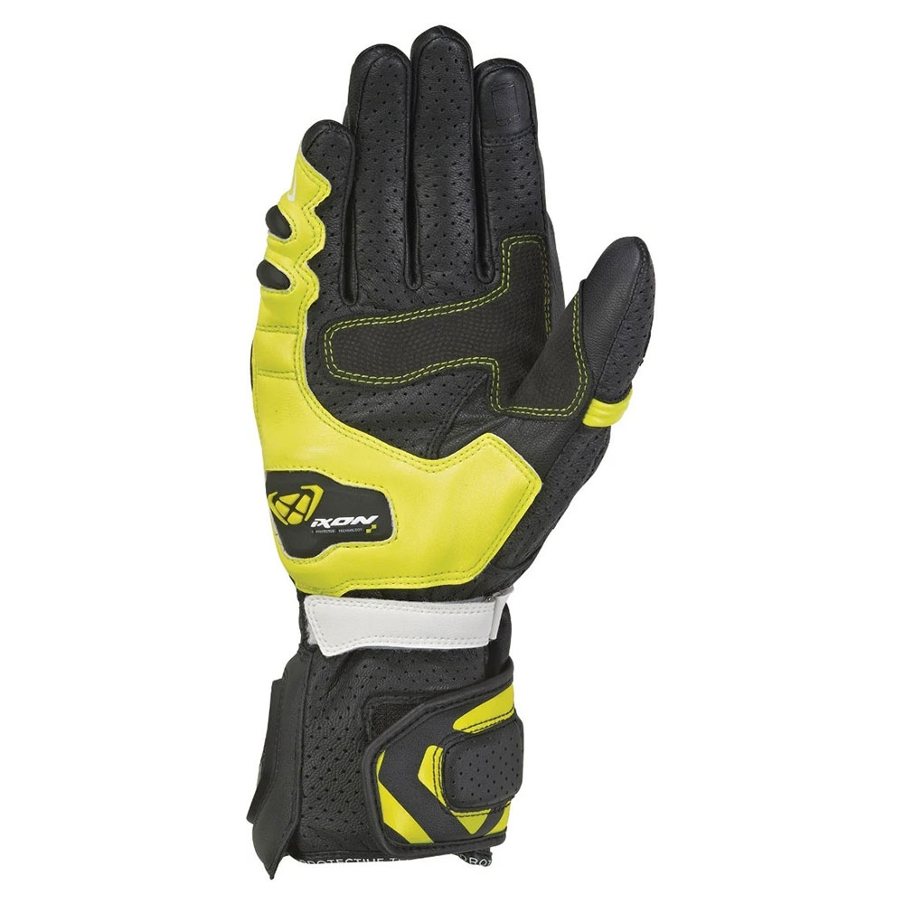 IXON-TEMPO-AIR-gloves-black-yellow-1