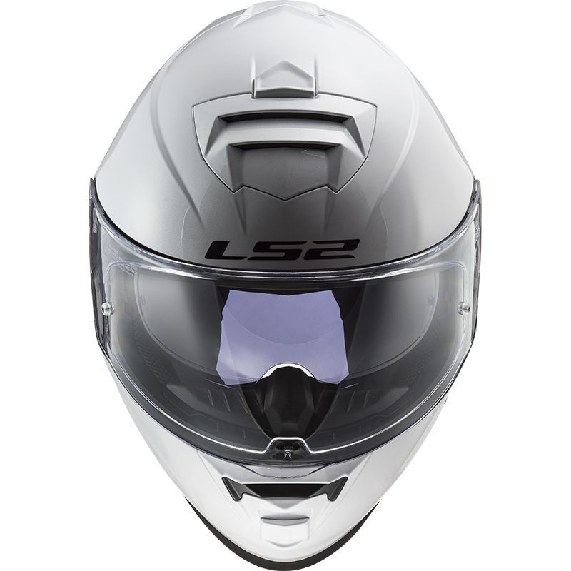 LS2 FF800 STORM Solid White L_4